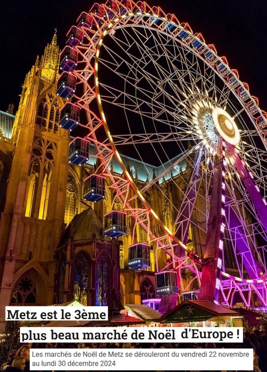 Appartement Le Marnie à Metz Extérieur photo